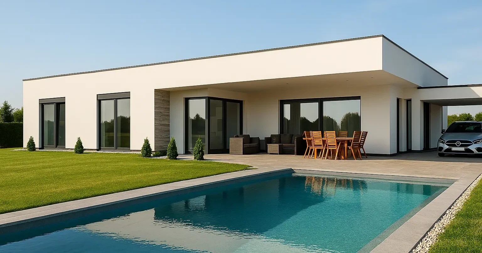 ilustrace - nákup a prodej nemovitostí